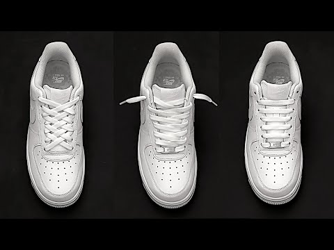 4 Cool Ways How to Lace Nike Air Force 1 Nike Air Force 1 Lacing