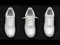 4 façons cool de lacer la Nike Air Force 1