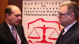 Konferencja SIDiR - Wywiad z Pawłem Szaciłło, Dyrektorem Centrum Unijnych Projektów Transportowych