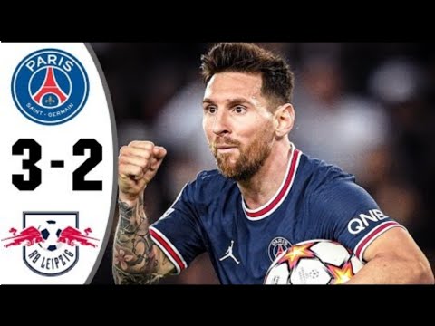 Psg vs leipzig 3-2 Extended Highlights