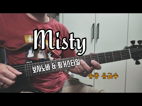 Misty 핑거스타일 보사노바 ver. arranged by 슈콩 유근수 (slg200s & borsi pickups의 험버커픽업)