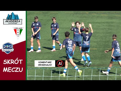 Akademia - CKS Czeladź |#skrót| mecz na samym szczycie