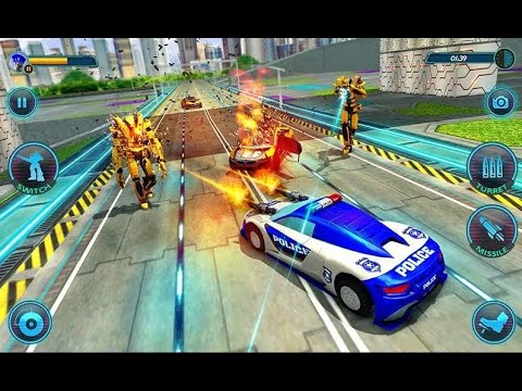 US Police Robot Car Revenge By Power Games