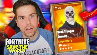 WE GOT THE SKULL TROOPER!! Fortnite: Save The World (#5)