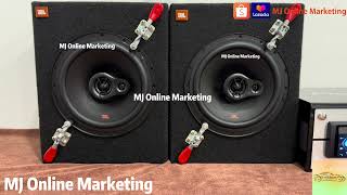 JBL Stage2 634 6.5inch 3 Way Coaxial Car Speaker Sound Test with BOX*Bass Boosted+Sound Clarity Test