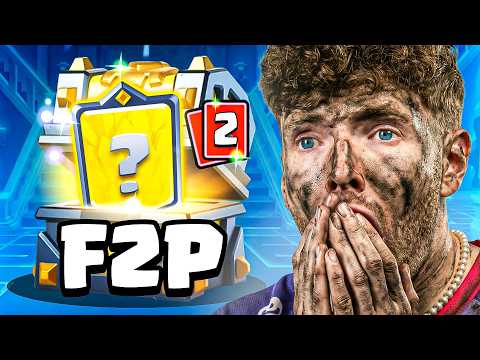 😱🤯MY FIRST CHAMPION with €0.00... (Hardcore F2P Project) | Clash Royale German