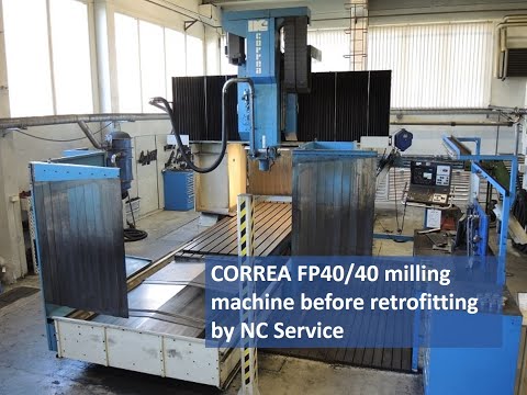 CNC fresemaskin CORREA FP40/40 (8950304) 1997