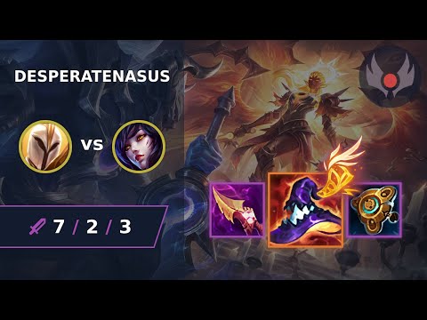 [ DesperateNasus ] Kayle MID vs Ahri | EUW GRANDMASTER | LOL Season 2024
