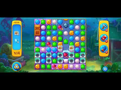 Fishdom level 10714 no boosters フィッシュダム ノーマル