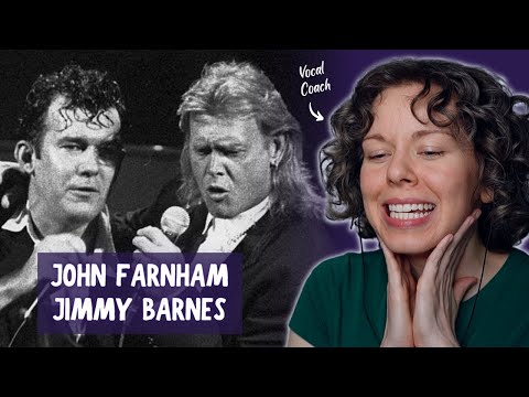 I can't get enough! Reaction to John Farnham and Jimmy Barnes - When Something Is Wrong with My Baby