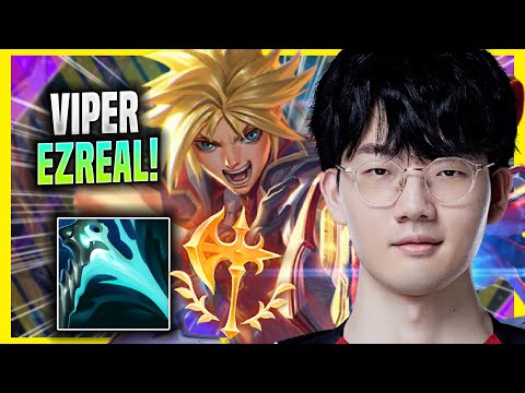 VIPER IS SO CLEAN WITH EZREAL! - EDG Viper Plays Ezreal ADC vs Jinx! | Season 2022