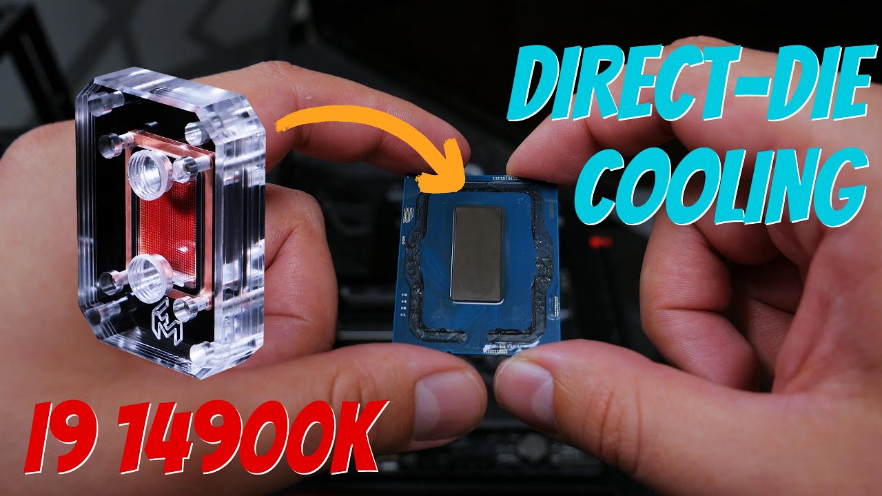 How to Build a PC Using the Most Efficient Direct-Die Waterblock in the World! (i9 14900K)
