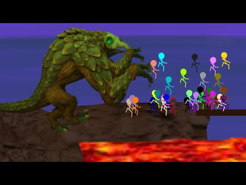 marble race  - Temple Run : Escape vs Algodoo sTICKMAN - Survival Marble Race in Algodoo