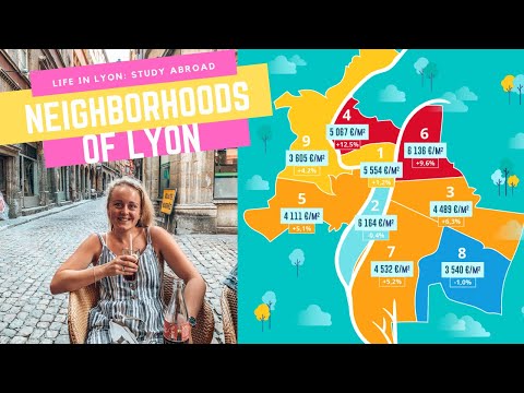 WHICH NEIGHBORHOOD IN LYON? 🏡 🤷‍♀️🤷‍♀️ | Explore the Arrondissements of Lyon