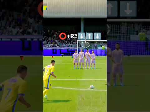 Как забить со штрафного удара в Fifa