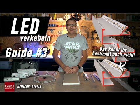 Installing LEDs – cables, power supplies and practical LED profiles