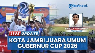Juara Umum Gubernur Cup 2026 Diraih Kota Jambi, Sempat Ada Drama saat Final dengan Merangin