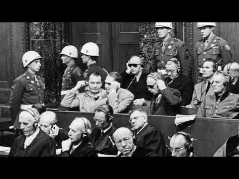 WDR 31. August 1946 - Schlussworte der Angeklagten im Nürnberger Kriegsverbrecherprozess