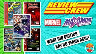 1990s Critics Review Marvel Maximum Collection - Captain America, Spider-Man, Silver Surfer & Venom