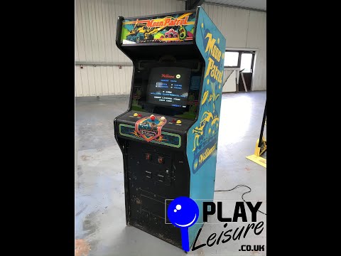 Original 1982 Moon Patrol Arcade Machine from Williams now available at Play Leisure!