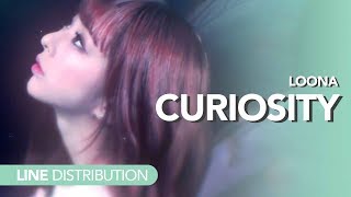 이달의 소녀 LOONA - Curiosity | Line distribution