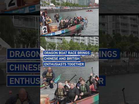 Dragon boat race brings Chinese, British enthusiasts together in Manchester