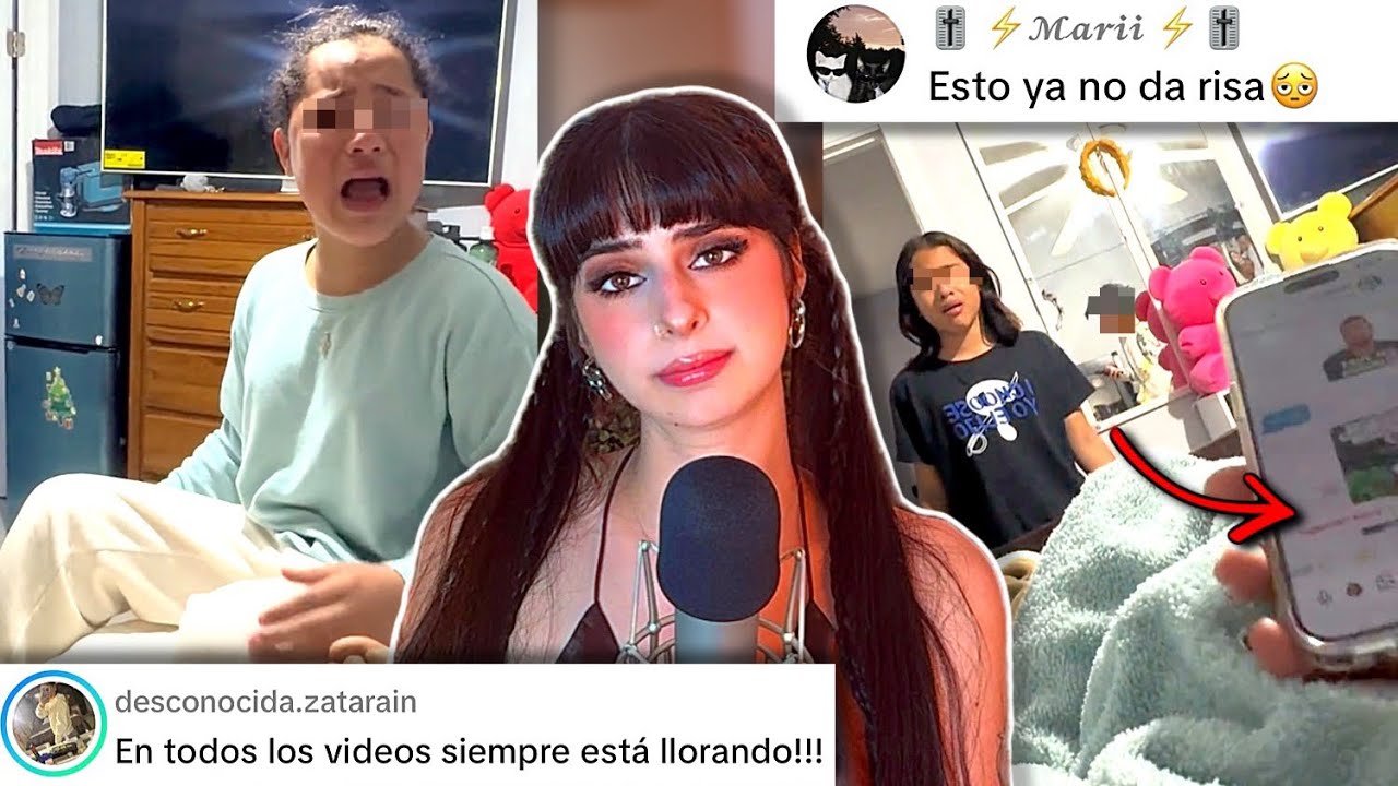 No señora, tus hijas llorando no es contenido ni “chisme”