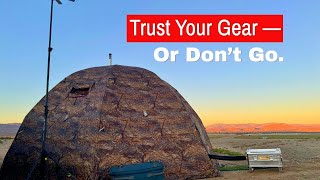 Joshua Tree Shake-Down: Bereg UP7 + NEW Bereg Wood Stove & Sparks Mini Diesel Heater