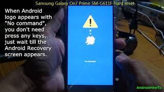 Samsung Galaxy On7 Prime SM-G611F Hard reset