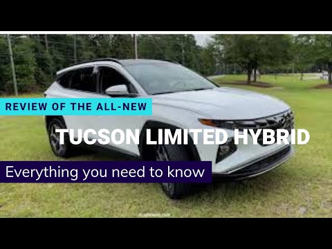 Best Detailed Walkaround 2022 Hyundai Tucson Limited Hybrid AWD - POV First Drive