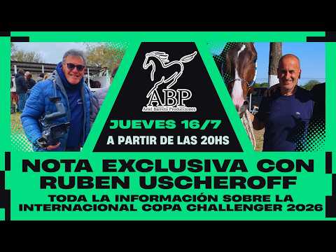 Nota en vivo a Ruben Uscheroff - Propietario del Hipódromo La Ilusión, Vera, Santa Fe
