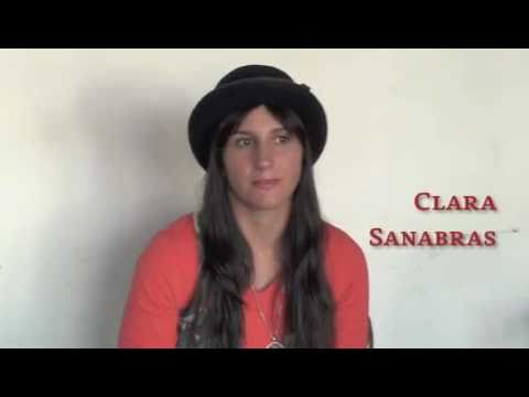 Clara Sanabras interview.