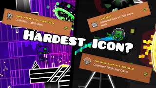 What is the Hardest Icon to Get in Geometry Dash?