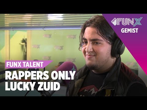 Lucky Zuid rapt op DRIE BEATS | FunX Talent Rappers Only | Tweede Ronde