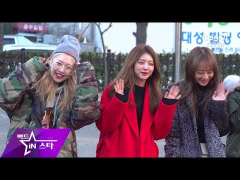 더 유닛 현재 남녀 1등 의진이 뮤뱅출근길에 떳다.