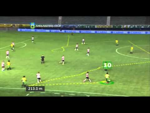 Aldosivi a puro toque. Aldosivi 3 - Unión 3. Fecha 6. Primera División 2015. FPT.