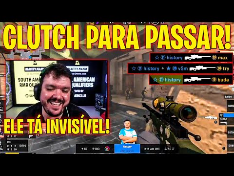 GAULES "O QUE O HISTORY APRONTOU NESSE ROUND!" FLUXO VS 9Z