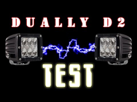 Rigid Industries Dually D2 Driving TEST