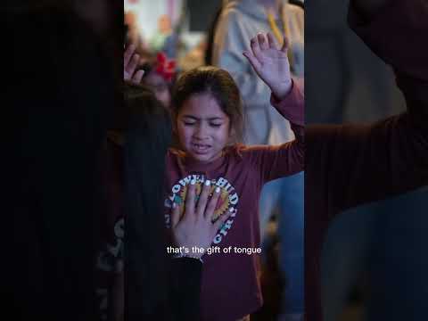 A 6 YR OLD Recieving The Gift Of Tongues! 🤯🙌  #shorts #christianity #genz #holyspirit #gospel #god