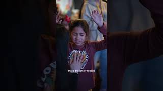 A 6 YR OLD Recieving The Gift Of Tongues! 🤯🙌  #shorts #christianity #genz #holyspirit #gospel #god