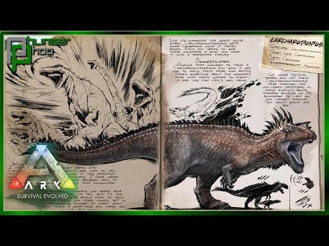 Ark Basics Carcharodontosaurus - EVERYTHING YOU NEED TO KNOW!