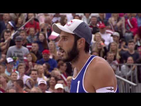Lupo/Nicolai vs Samoilovs/Smedins - Finals of  #EuroBeachVolley2017