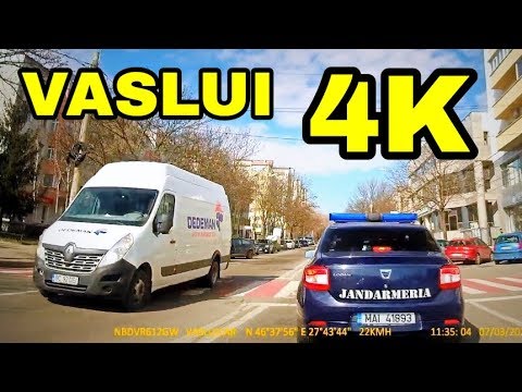 Prin VASLUI Romania video 4K martie 2020