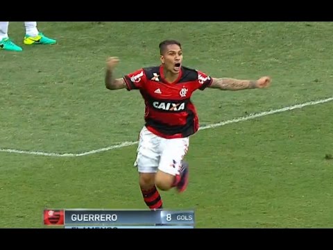 GOL DE PAOLO GUERRERO! Atlético-MG 2 x 2 Flamengo - Brasileirão 2016