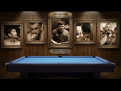 Top 5 Matches Pros Wish to Forget: One Error Changed Everything