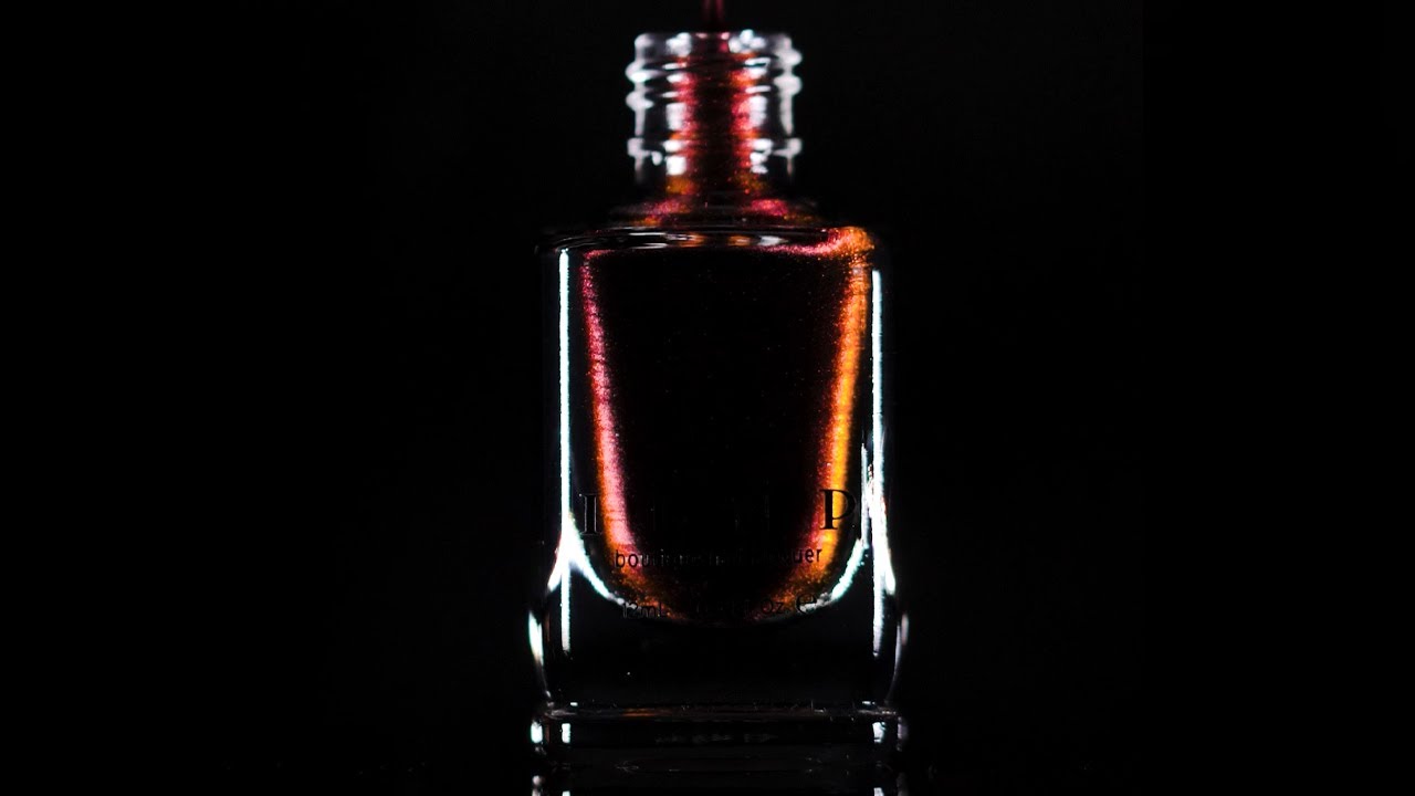ILNP Cosmetics, Inc. ILNP Eclipse - Black to Red Ultra Chrome Nail Polish