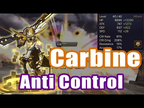 【Summoners War | Curry's RTA】The Power Carbine, this is anti control and moore!
