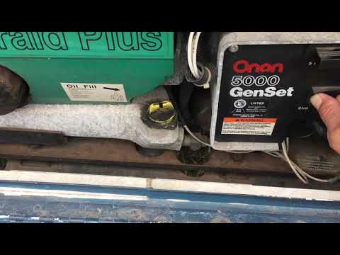 How to easily get your Onan GenSet RV Generator to start