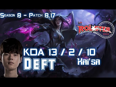 KT Deft KAI'SA vs AURELION SOL Bot - Patch 8.18 KR Ranked