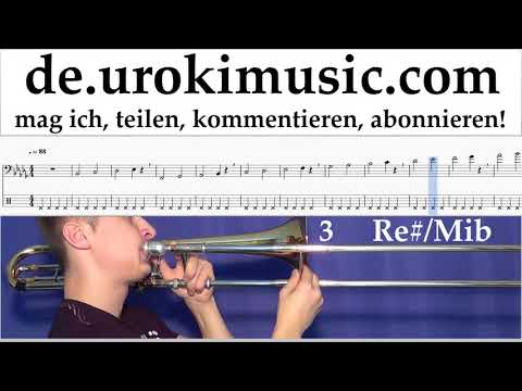 Posaune Lernen Ozuna - Dile Que Tu Me Quieres Tabulatur Teil#1 Übungen um-i995